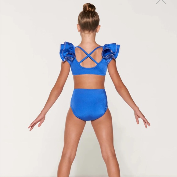 Kelle Color Theory Leotard in Blue Size CM - Picture 5 of 6